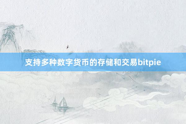 支持多种数字货币的存储和交易bitpie