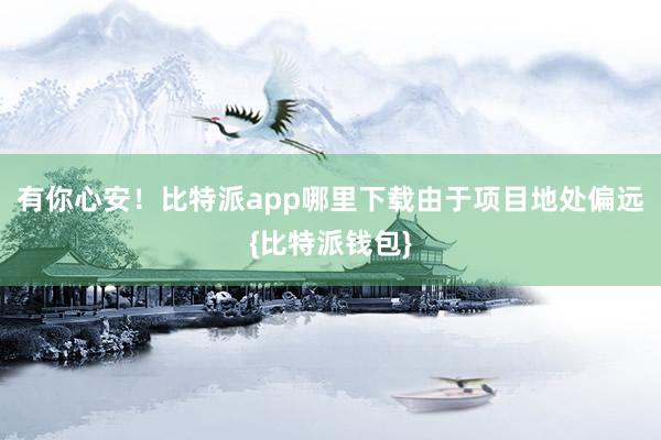 有你心安！比特派app哪里下载由于项目地处偏远{比特派钱包}