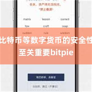 比特币等数字货币的安全性至关重要bitpie