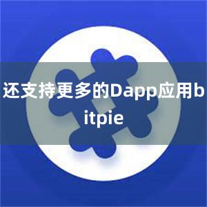 还支持更多的Dapp应用bitpie